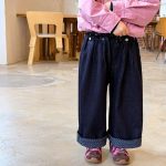 【80-140】アウターorデニムパンツ 女の子 カートゥーン 可愛い 着せやすい - 画像 (8)