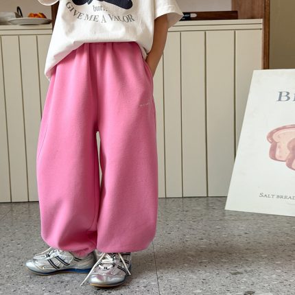 【100-170】パンツ 女の子 韓国風 おしゃれ カジュアル ゆったり