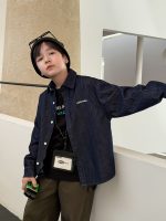 【100-170】デニムシャツ 男の子 韓国風 カジュアル 合わせやすい