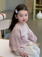 【80-130】トレーナーorパンツ 女の子 ドット柄 可愛い カジュアル - 画像 (4)