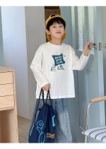 【90-160】長袖Tシャツ 男の子 プリント シンプル 合わせやすい - 画像 (9)