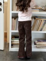 【90-140】パンツ 女の子 ストレートシルエット カジュアル - 画像 (5)