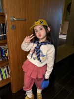 【90-140】長袖Tシャツorパンツ 女の子 おしゃれ デイリー使い カートゥーン - 画像 (5)