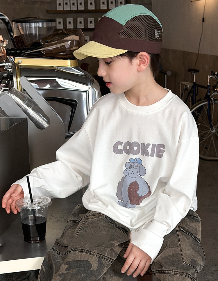 90-160】長袖Tシャツ 男の子 クール やわらか 合わせやすい - URBAN MINI