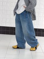 【100-170】デニムパンツ 男の子 シンプル 定番 トレンド - 画像 (5)