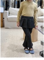 【80-140】フレアパンツ 女の子 おしゃれ フェイクレイヤード - 画像 (6)