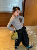 【90-140】カーディガンorパンツ 女の子 シンプル ガーリー フリルデザイン - 画像 (6)