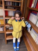 【90-140】セットアップ 女の子 ニット ポロ襟 おしゃれ - 画像 (6)