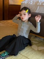 【90-140】カーディガンorパンツ 女の子 シンプル ガーリー フリルデザイン - 画像 (8)